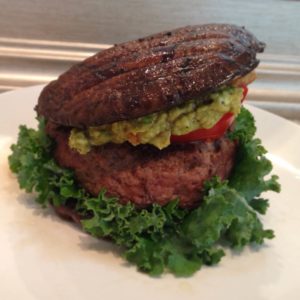 Grass Fed Beef Burger with Portabello Mushroom Bun