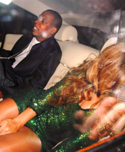 Beyonce and Jay-Z Drunk in Limo