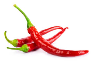 hot peppers capsaicin