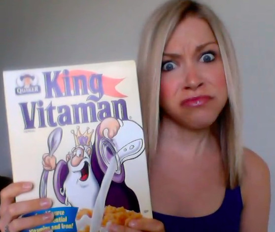 GiGi with General Mills King Vitamin