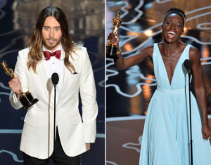 Jared Leto and Lupita Nyong'o win Oscars 2014
