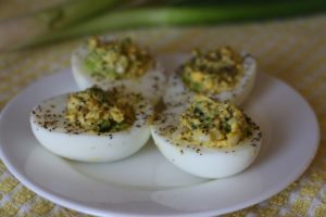 Healthy Classic Deviled Eggs