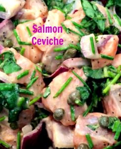 Salmon Ceviche