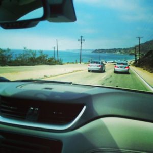 Driving along the PCH