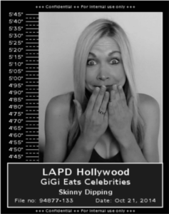 GiGi Eats Celebrities Mug Shot LAPD