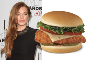 Lindsay-Lohan-Chick-Fil-A-Sandwich