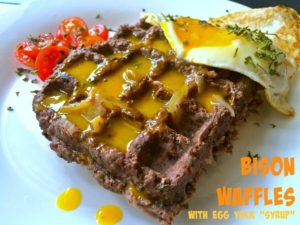 The-Honest-Bison-Meat-Waffle