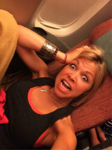 GiGi is going crazy on China Airlines