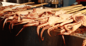 Grilled-Whole-Squid-Taiwan-Night-Market
