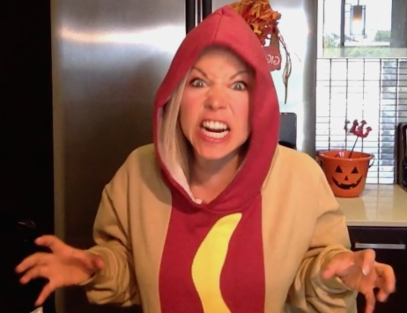 Scary-Face-Hot-Dog-Costume-GiGi-Eats