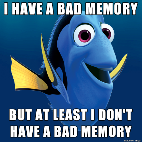 dory memory bad