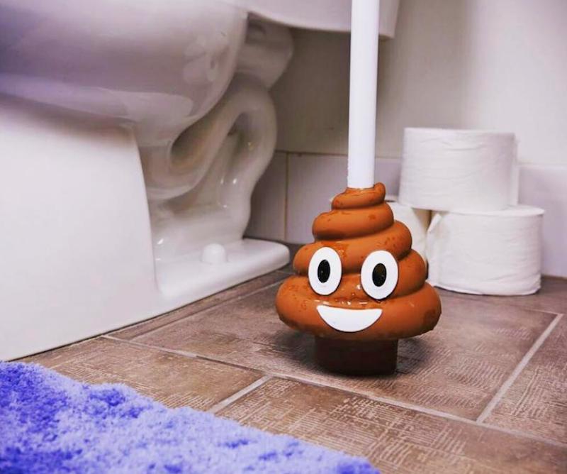 poop-emoji-toilet-plunger-weird-gift-guide