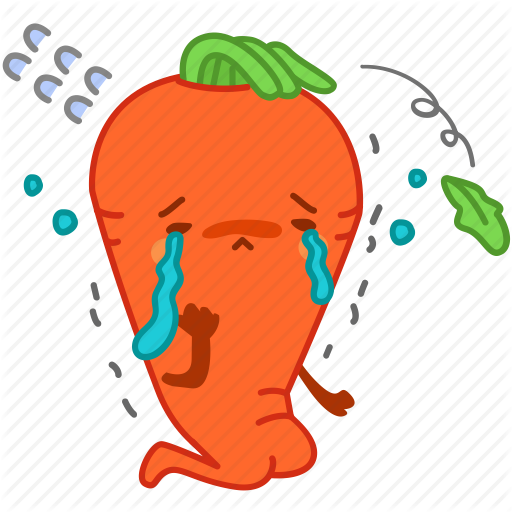 sad carrot