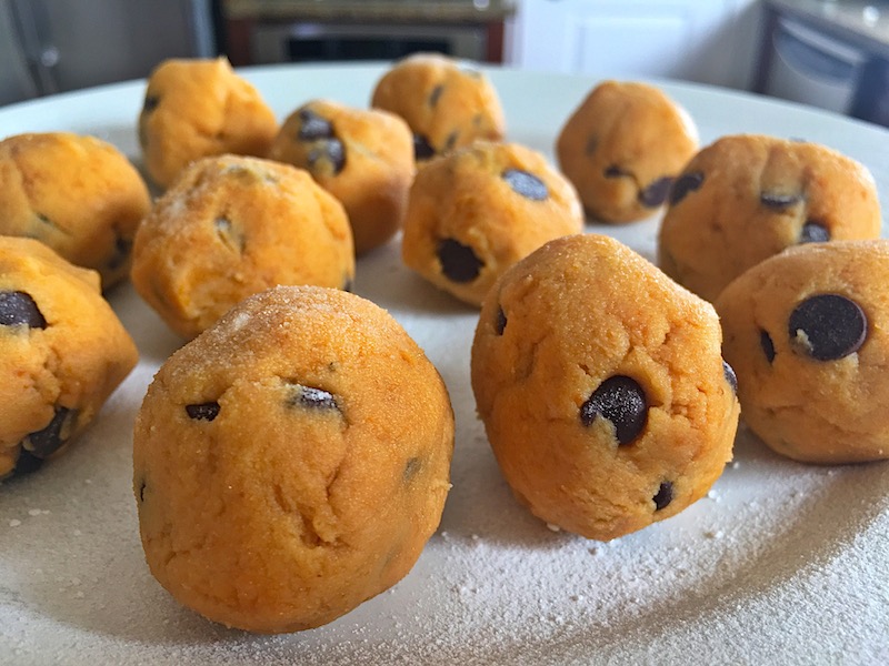Pumpkin Protein Cookie Dough Balls