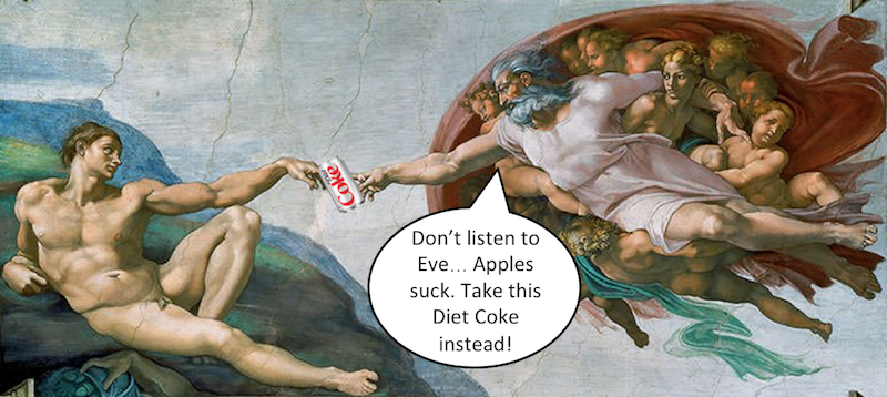 diet coke nectar of the gods adam and zeus
