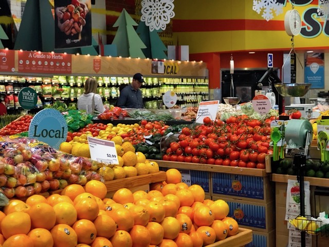 whole foods market produce section los angeles