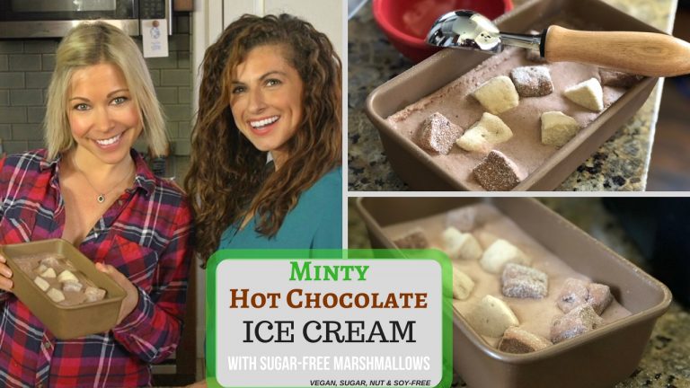 Mint Hot Chocolate Ice Cream 1