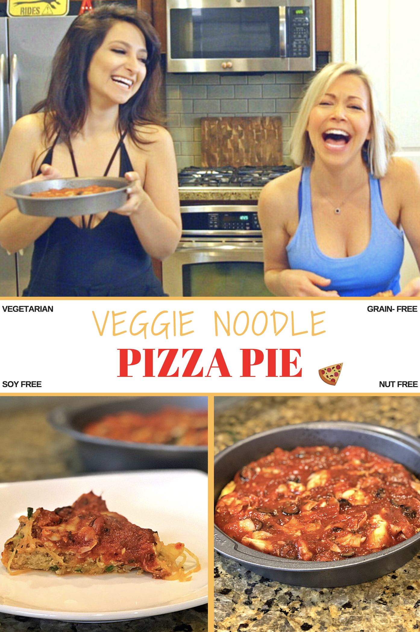 veggie noodle pizza pie