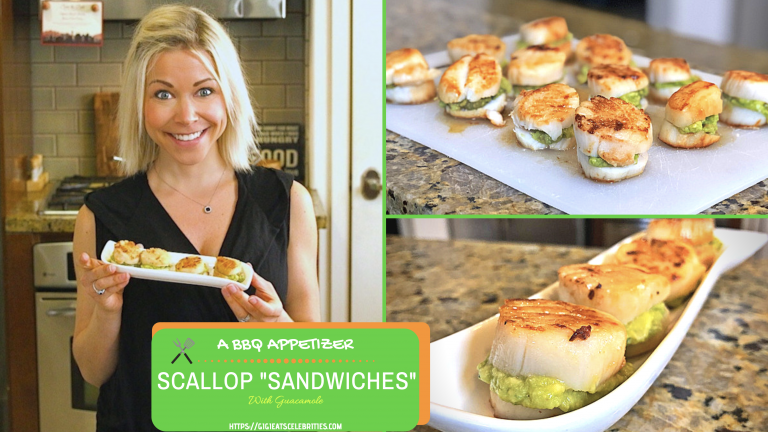 Scallops Guacamole GiGi Eats Celebrities