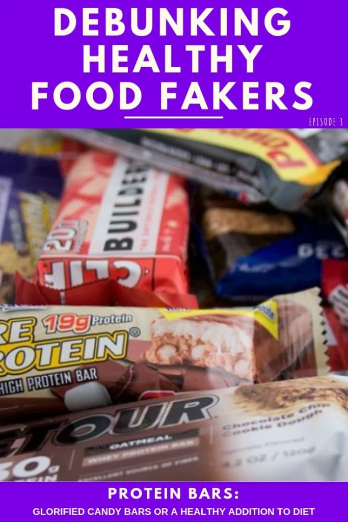 healthy food fakers - why protein bars are not as healthy as you may think