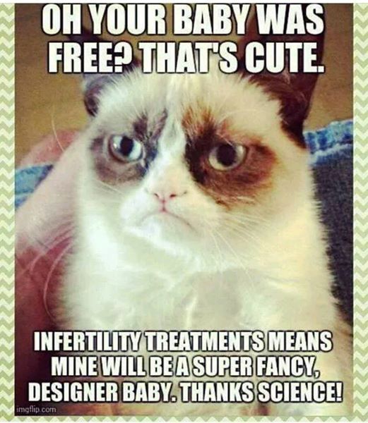 infertility expensive meme