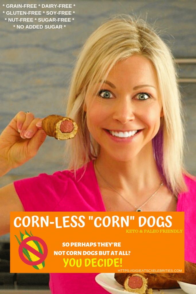 Cornless Corn Dogs gigieatscelebrities
