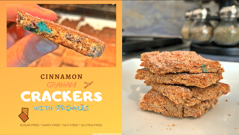 Cinnamon Graham Crackers Sprinkles