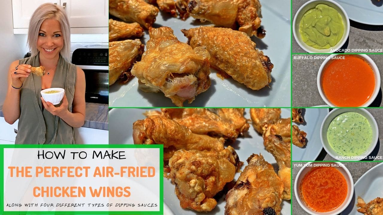 how to make the perfect air fried chicken wing