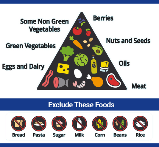 to diet food pyramid 
