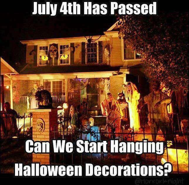 july 4th is over so now it's time for halloween