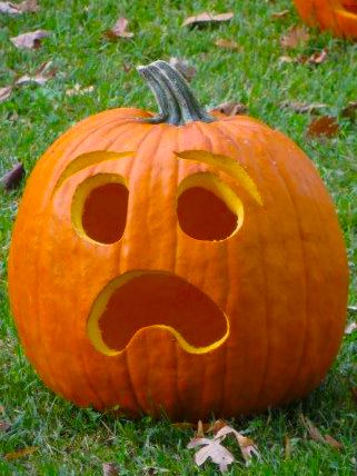 shocked pumpkin