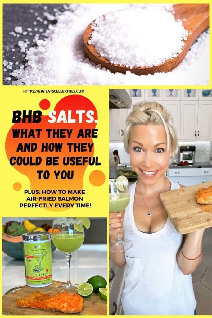 BHB salts - what they are and how they could be useful to you - plus air fried salmon