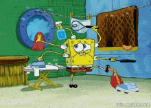 multitasking-spongebob